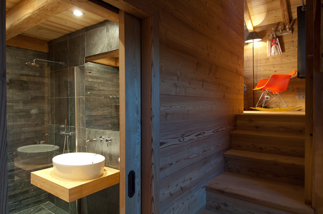 Salle de bains chalet
