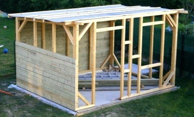 Faire un chalet de jardin