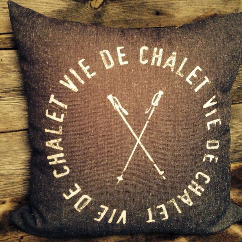 Coussin chalet