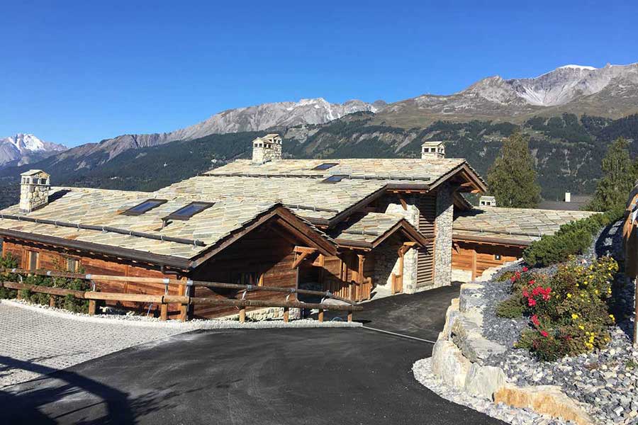 Location chalet crans montana