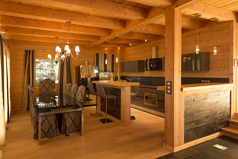 Deco bois chalet