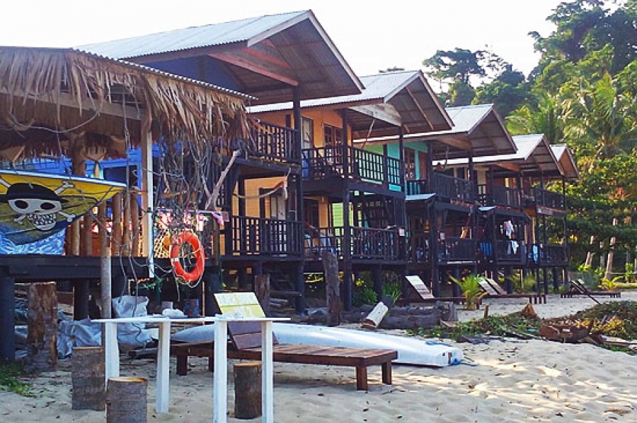 Beach shack chalet tioman