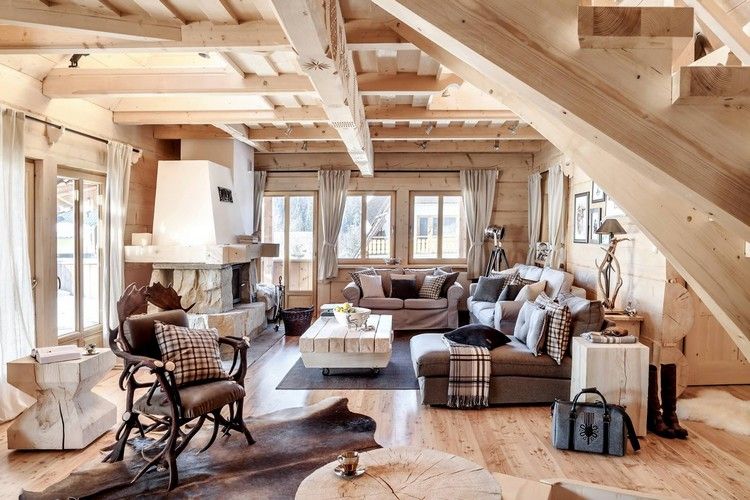 Salon chalet et maison de campagne