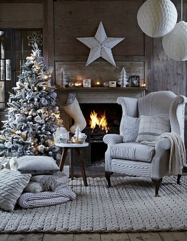 Deco noel style chalet