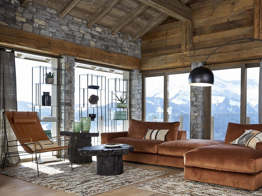 Deco chalet chic
