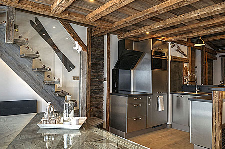 Decoration interieur chalet de montagne