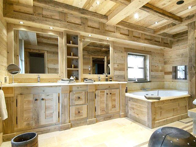Decoration chalet bois