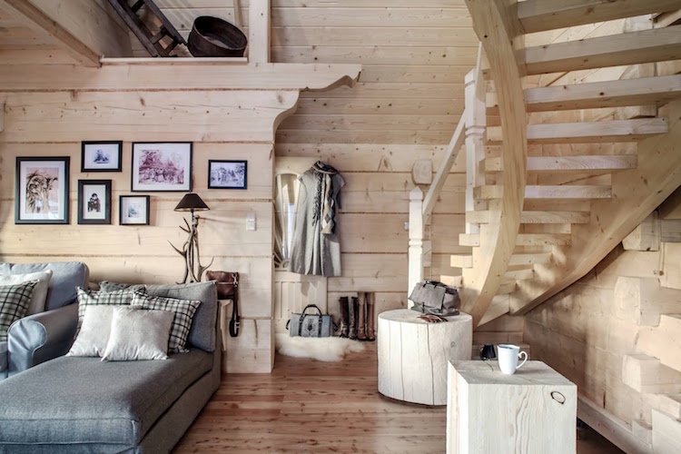 Decoration interieur ambiance chalet montagne