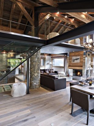 Chalet de montagne moderne