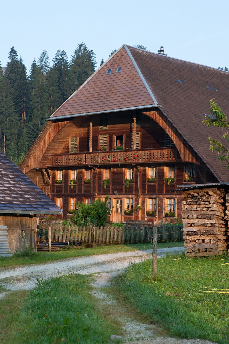 Chalet suisse minecraft