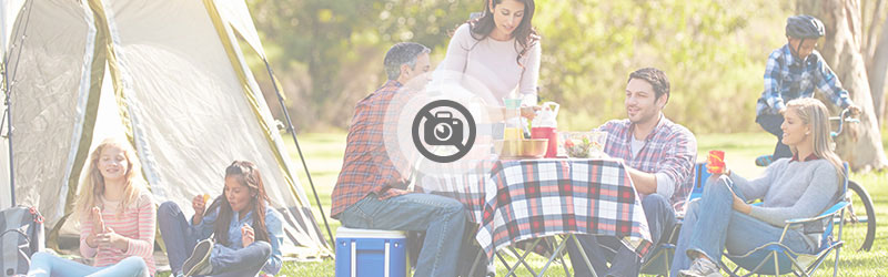 Camping chalet du lac belcaire