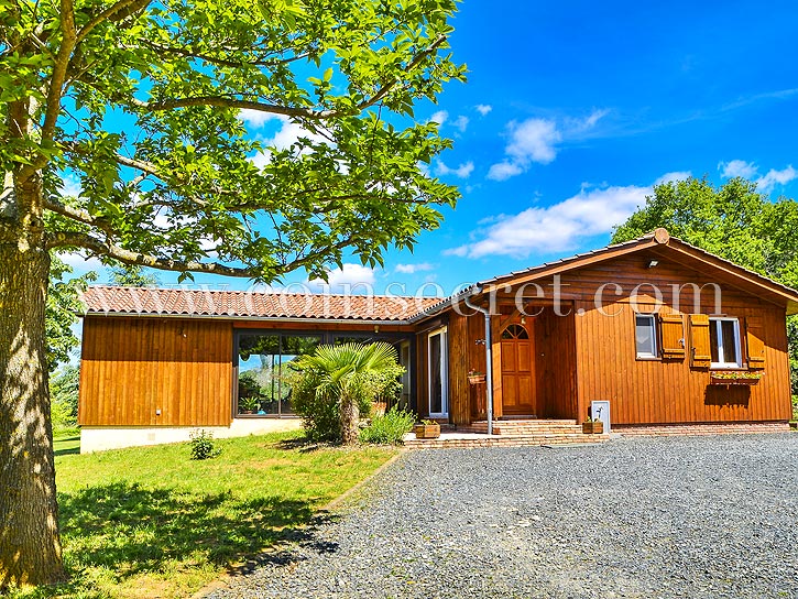 Location chalet pays basque avec piscine