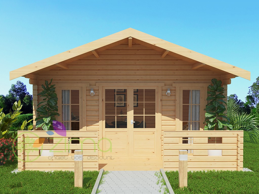 Chalet bois promo