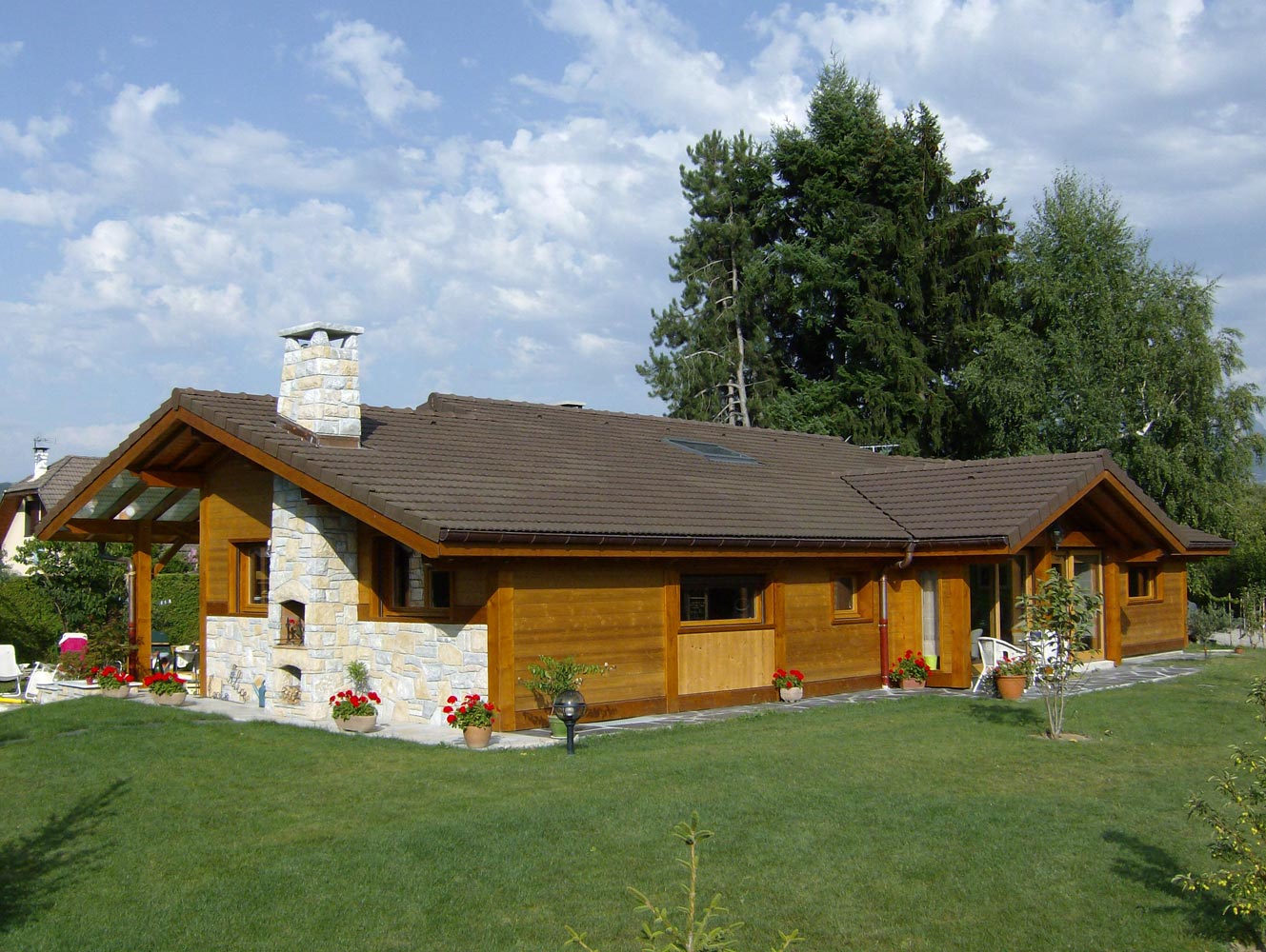Chalet madrier haute savoie