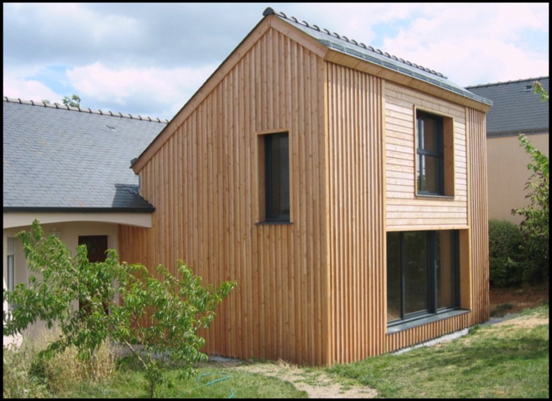 Extension chalet bois kit