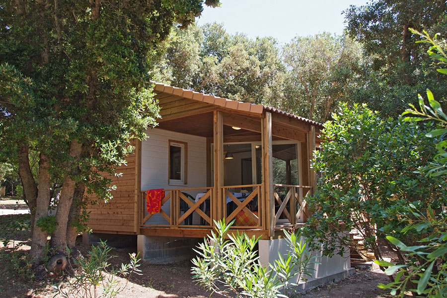 Location chalet camping corse