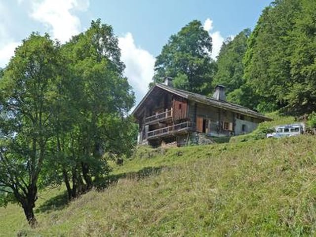 Chalet terrain a vendre