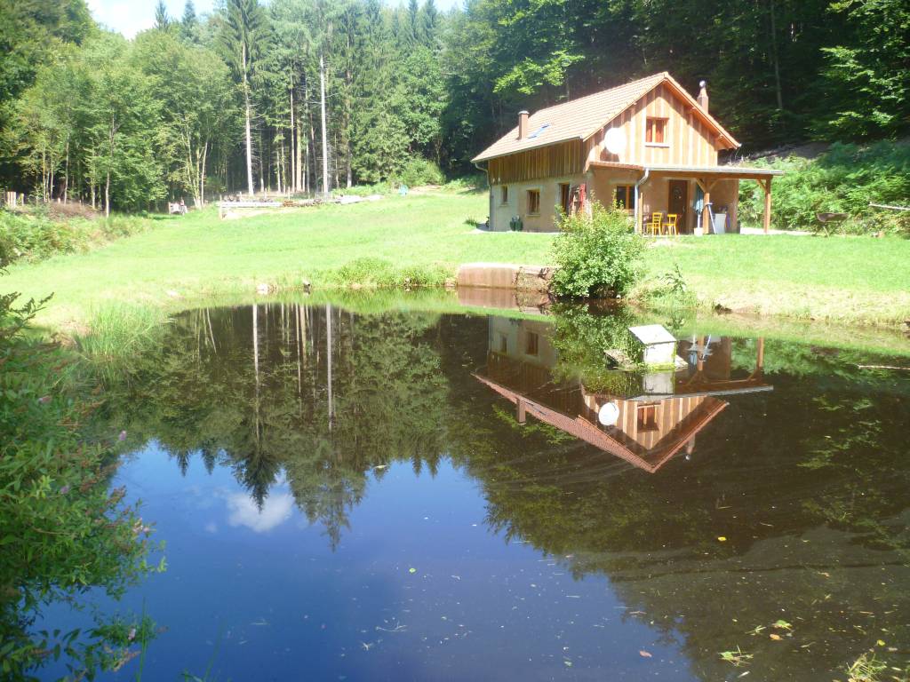 Chalet etang a vendre moselle