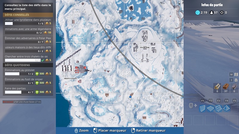 Chalet de ski fortnite