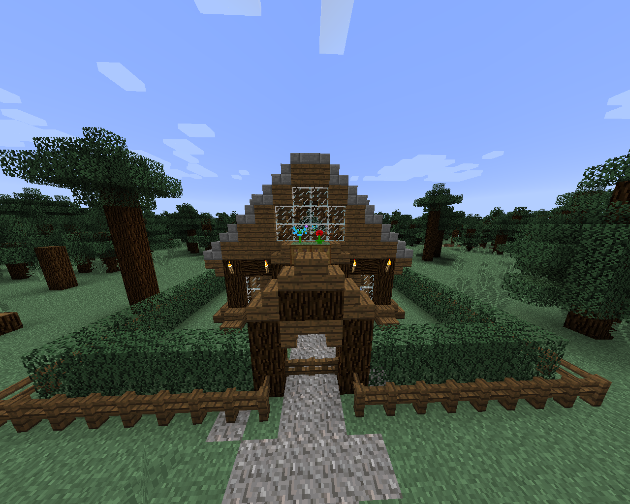 Minecraft chalet