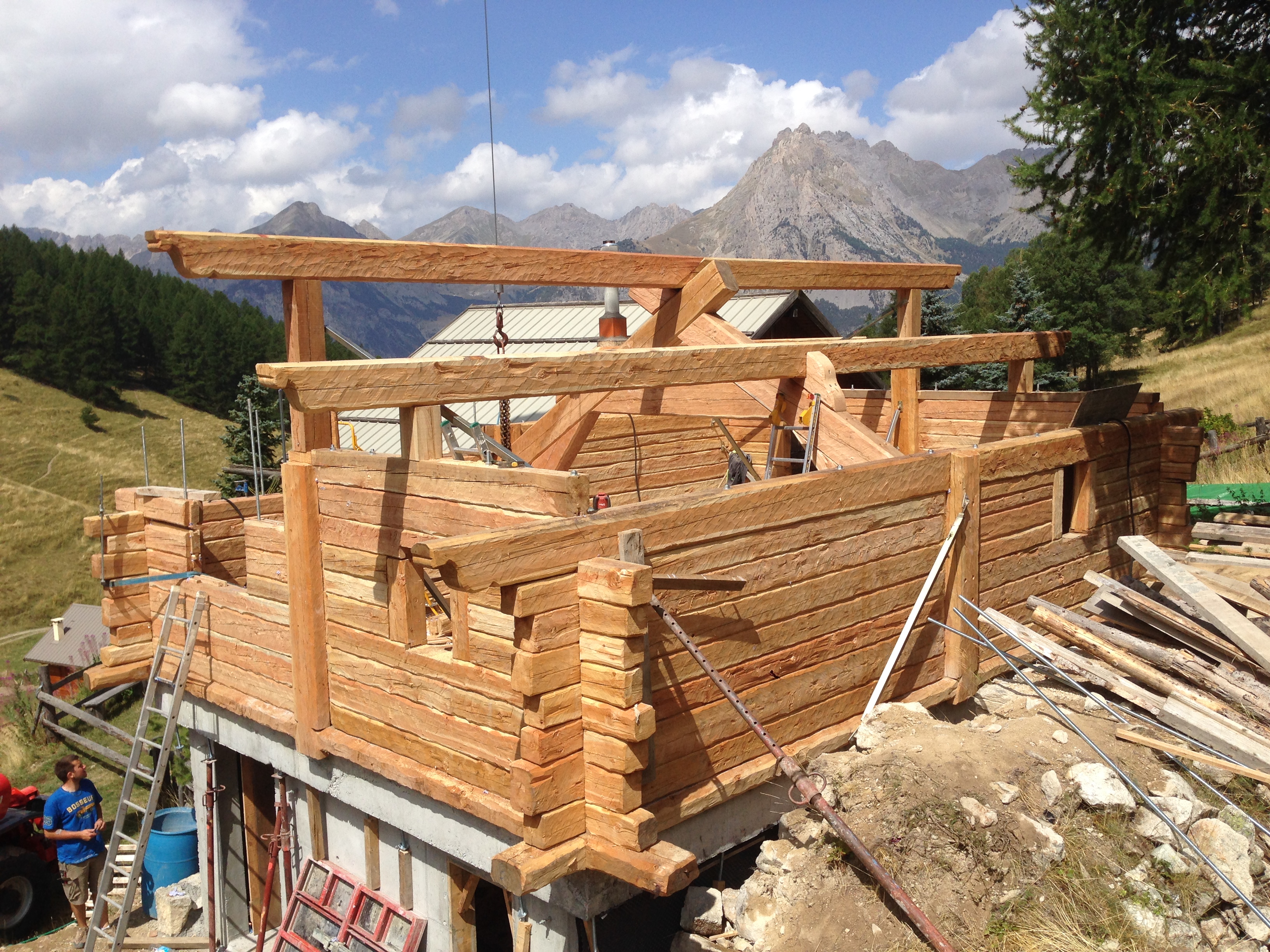 Construire son chalet en fuste