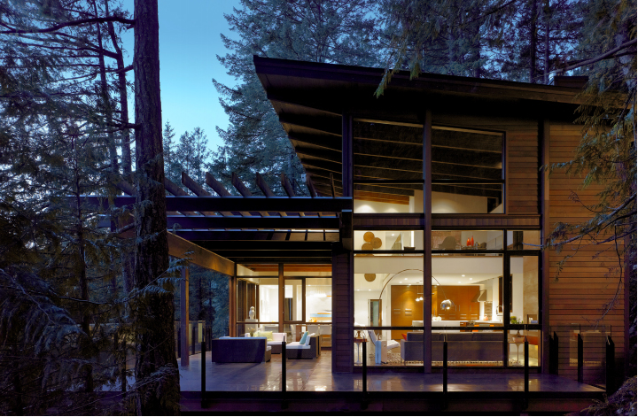 Maison chalet moderne
