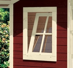 Fenetre pour chalet de jardin