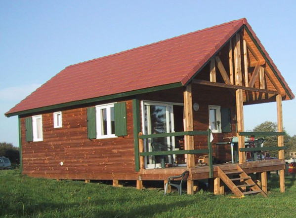 Chalet bois 50 m2