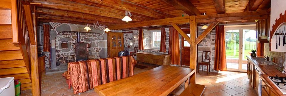 Plaid style chalet