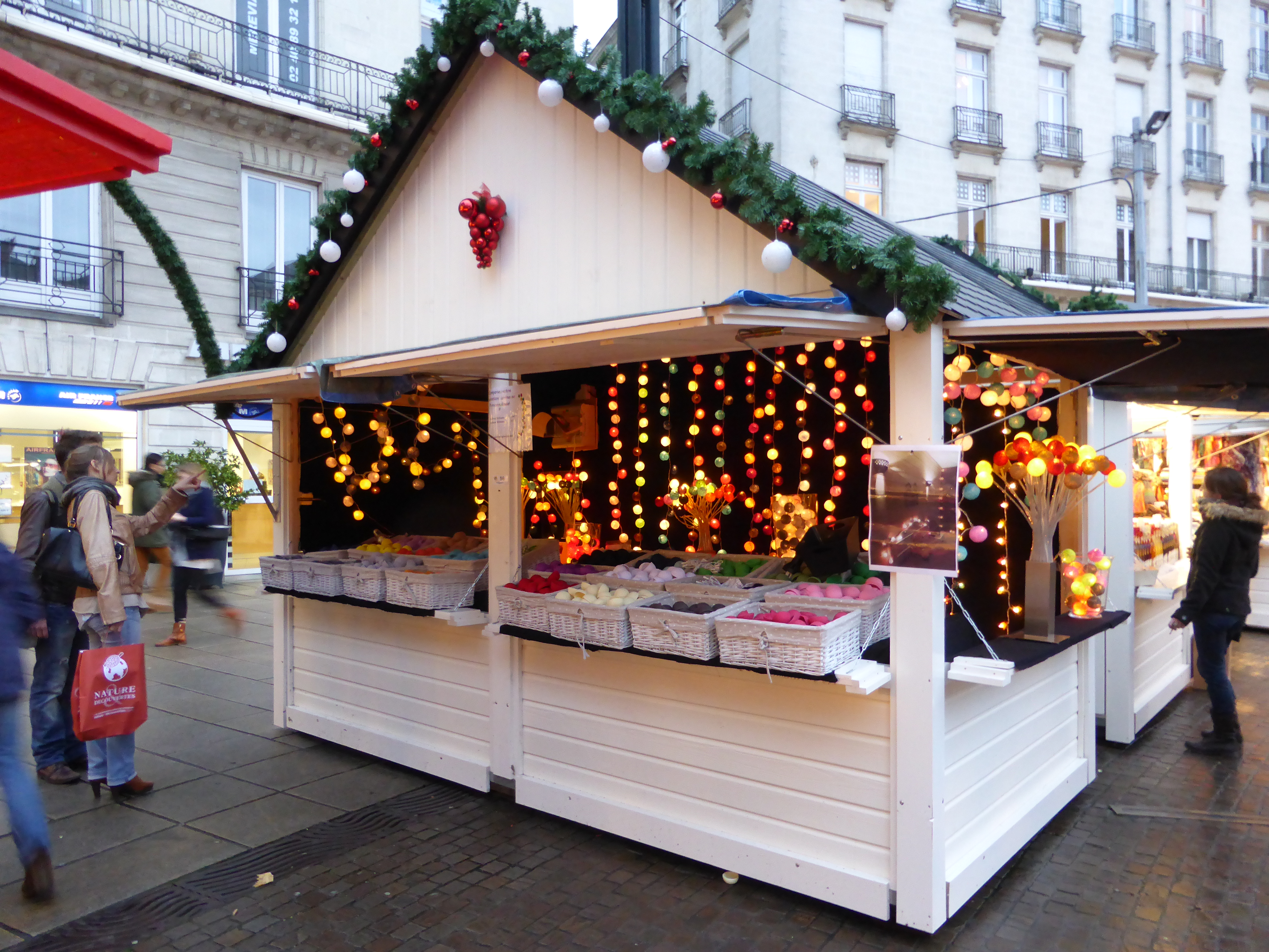Chalet de noel decoration
