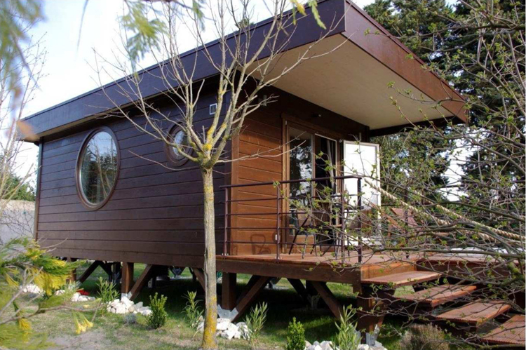 Chalet bois modulaire