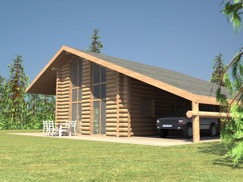 Construction chalet en bois prix
