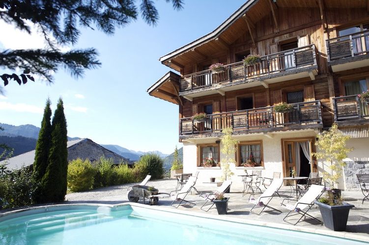 Image chalet montagne