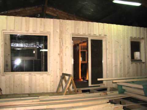 Chalet bois modulaire