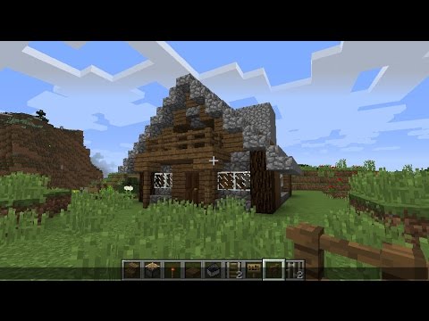 Comment faire un chalet dans minecraft