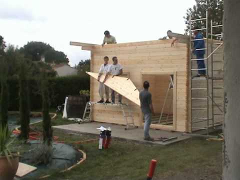 Montage chalet gitotel