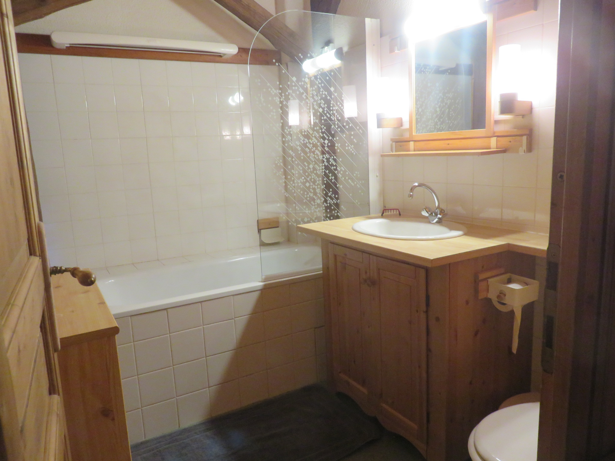 Salle de bain chalet savoyard
