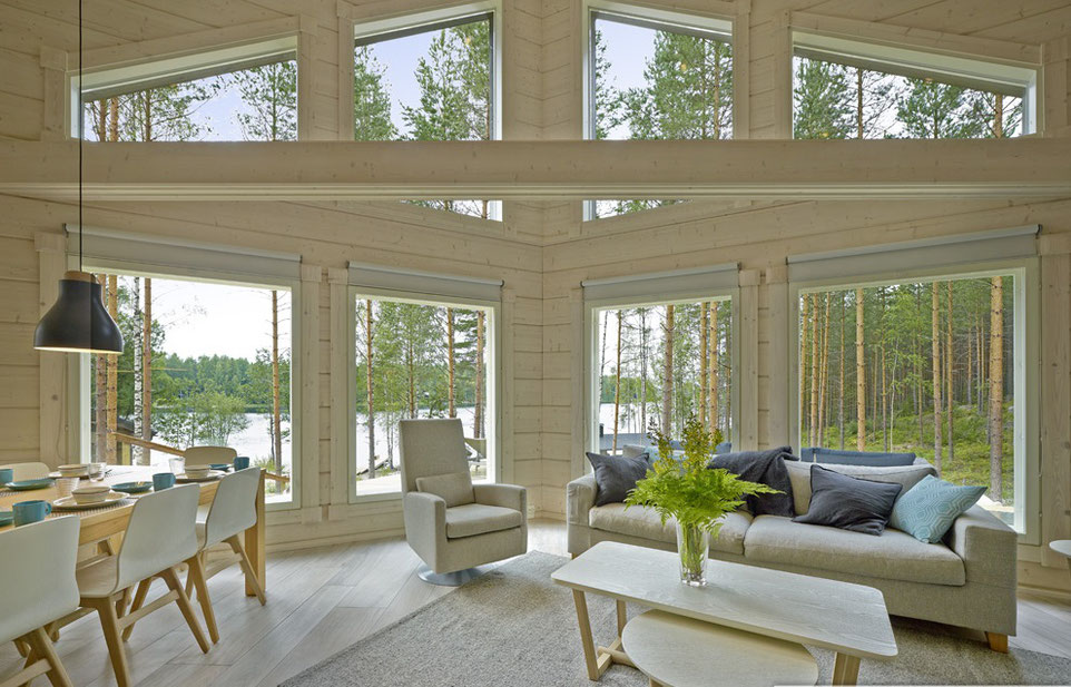 Construction chalet corse