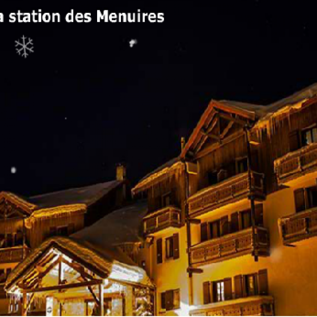 Les menuires chalet hotel et spa