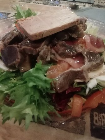 Le chalet des moissons menu