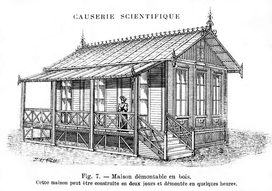 Dessin chalet suisse