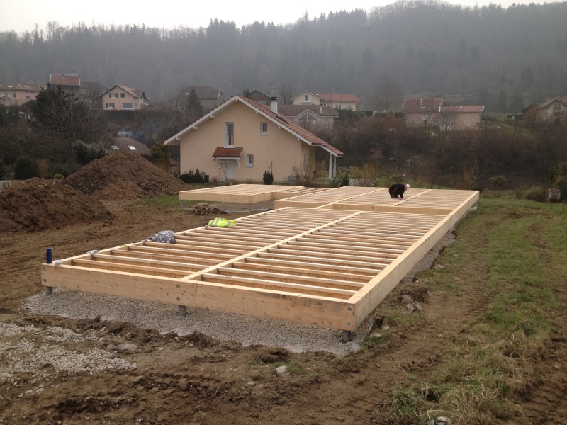 Chalet sur pieux