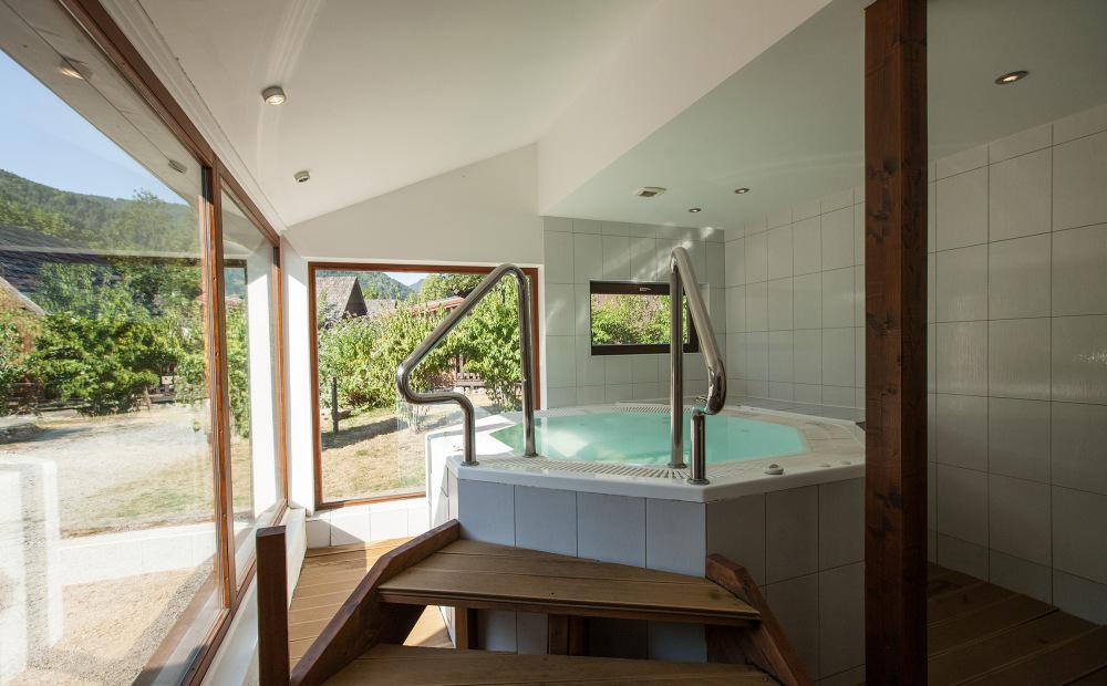Chalet jacuzzi alsace