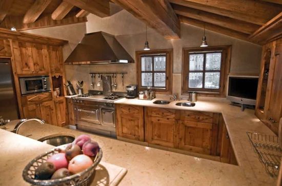 Cuisine montagne chalet