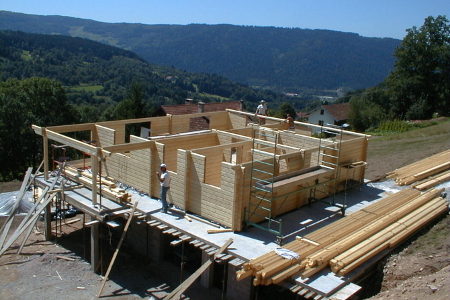 Fabrication de chalet