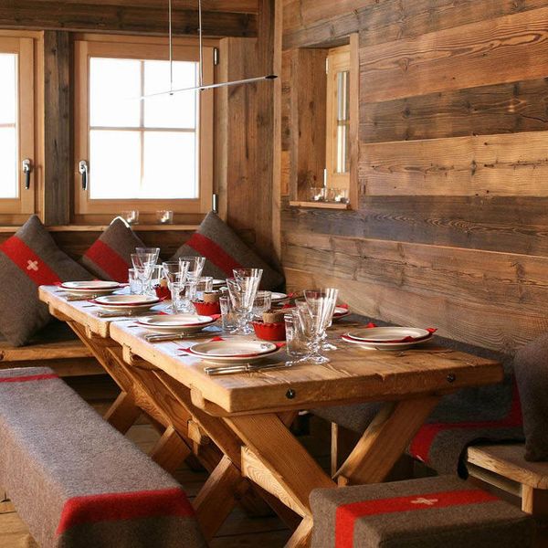 Interieur bois chalet