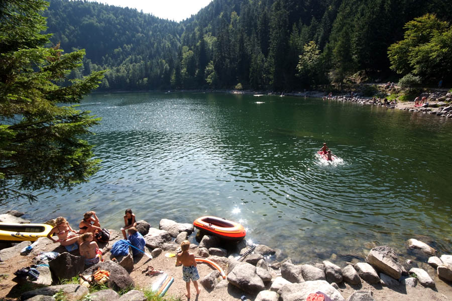 Le chalet du lac des corbeaux