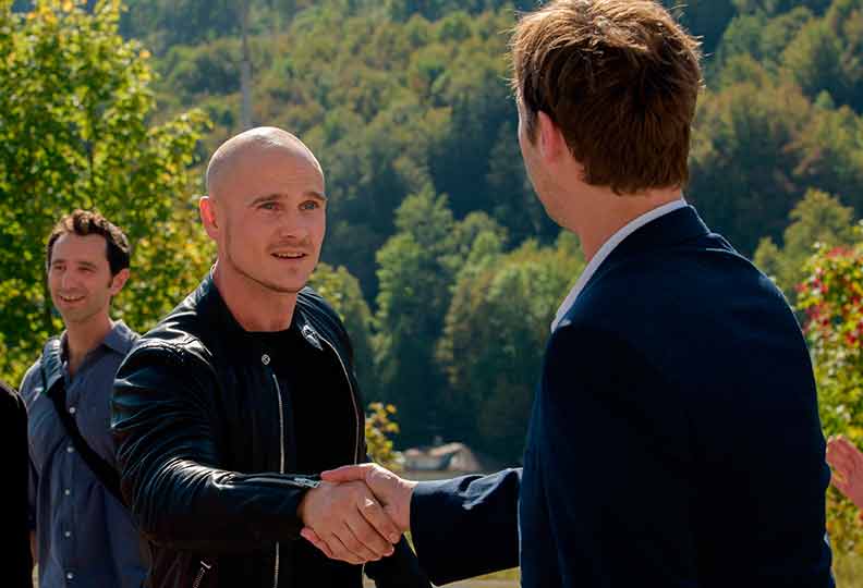 Lieu tournage serie le chalet