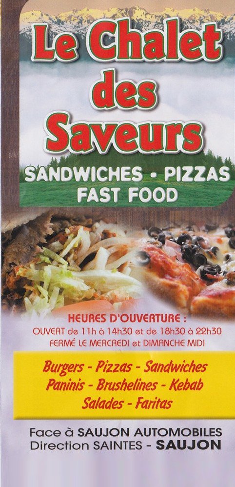 Chalet des saveurs