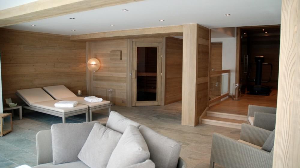 Grand chalet et spa